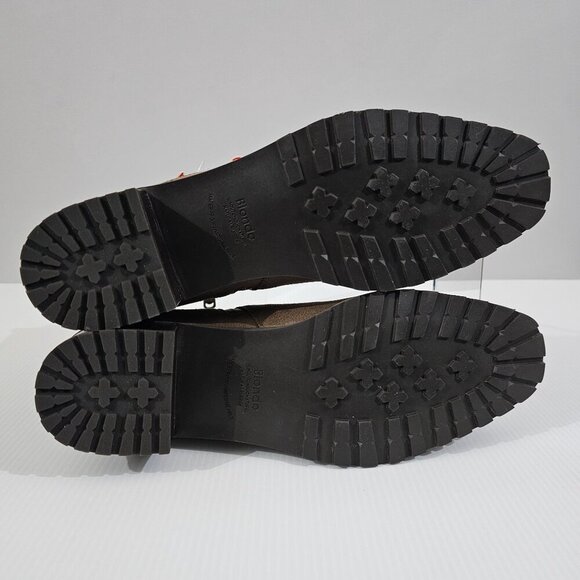 Blondo Samara Ankle Bootie Womens 9.5 Dark Taupe Brown Suede Waterproof Fall NEW - Picture 10 of 12